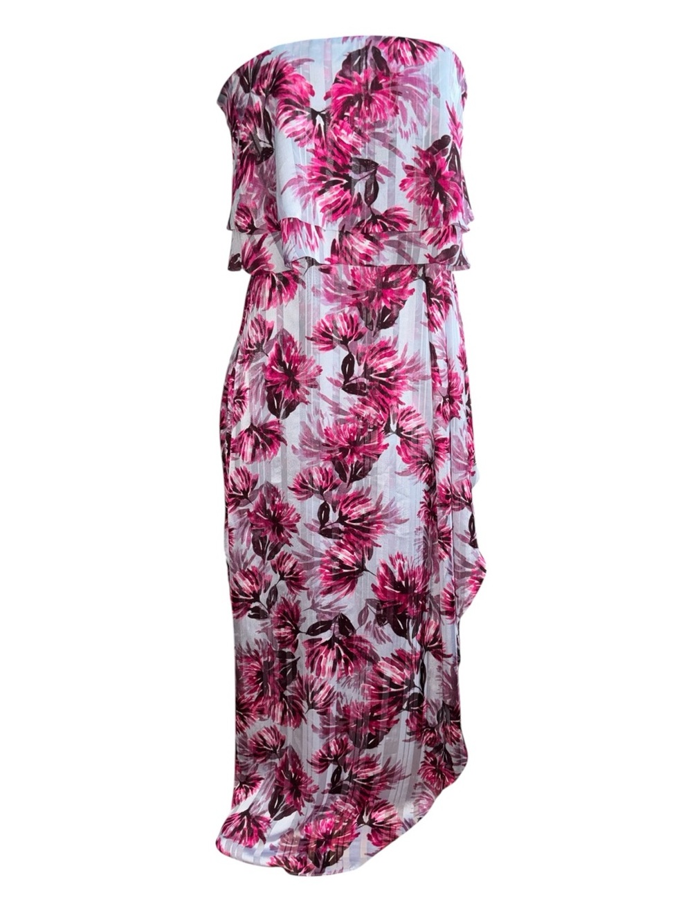 Banana Republic Floral Strapless Maxi Dress P2P:15.5”, L:44.5” Rt $100